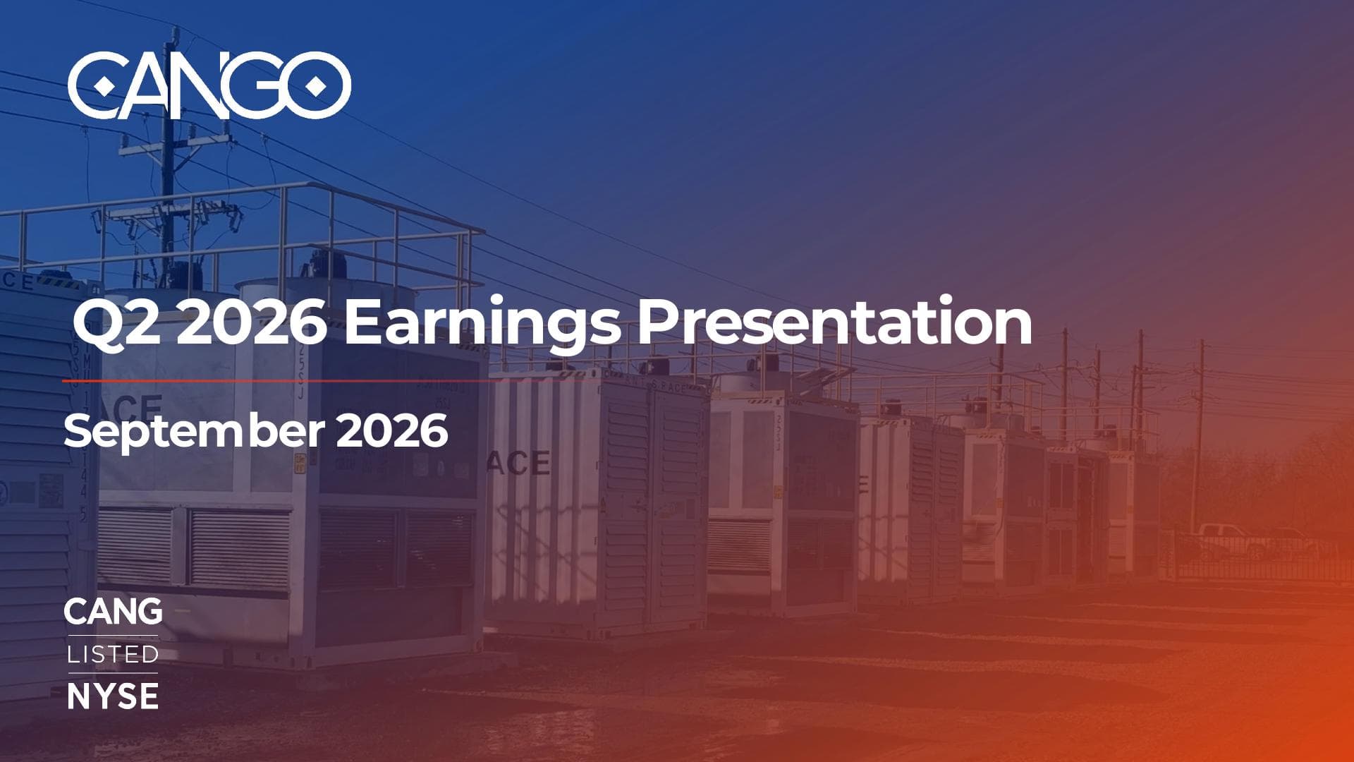 Latest presentation
